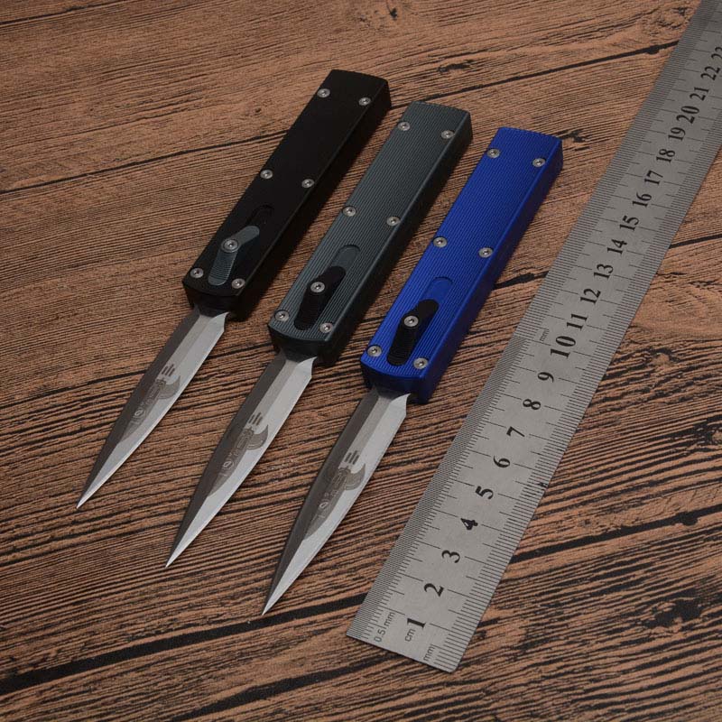 Automatic D Rocket Design Zulu AUTO knife Darriel Caston Aluminum Alloy M390 blade knifes C36 C85 Gift Knives
Automatic D Rocket Design Zulu AUTO knife Darriel Caston Aluminum Alloy M390 blade knifes C36 C85 Gift Knives