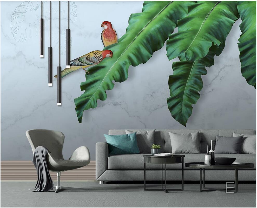 3d landscapes wall custom mural wallpaper HD hand-painted oil painting tropical leaves parrot background wall modern 3d mural on the wall, Non-woven fabric
3d landscapes wall custom mural wallpaper HD hand-painted oil painting tropical leaves parrot background wall modern 3d mural on the wall, Non-woven fabric