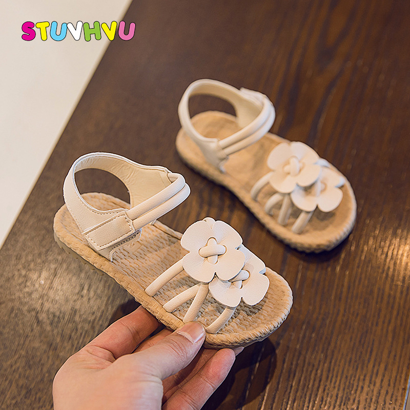 2020 Summer Kids Sandals Open Toe Baby Toddler Girls Sandals Flowers Princess Leather Soft Bottom Children Beach Shoes, Beige
2020 Summer Kids Sandals Open Toe Baby Toddler Girls Sandals Flowers Princess Leather Soft Bottom Children Beach Shoes, Beige