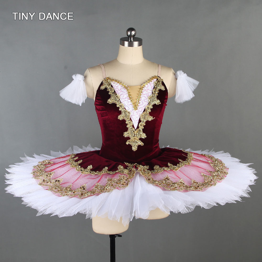 Professional Ballet Dance Tutu with 7 Layers of Pleated Tulle Ballerina Dance Costume Solo Dress Pancake Tutus for Girls BLL138, Red
Professional Ballet Dance Tutu with 7 Layers of Pleated Tulle Ballerina Dance Costume Solo Dress Pancake Tutus for Girls BLL138, Red