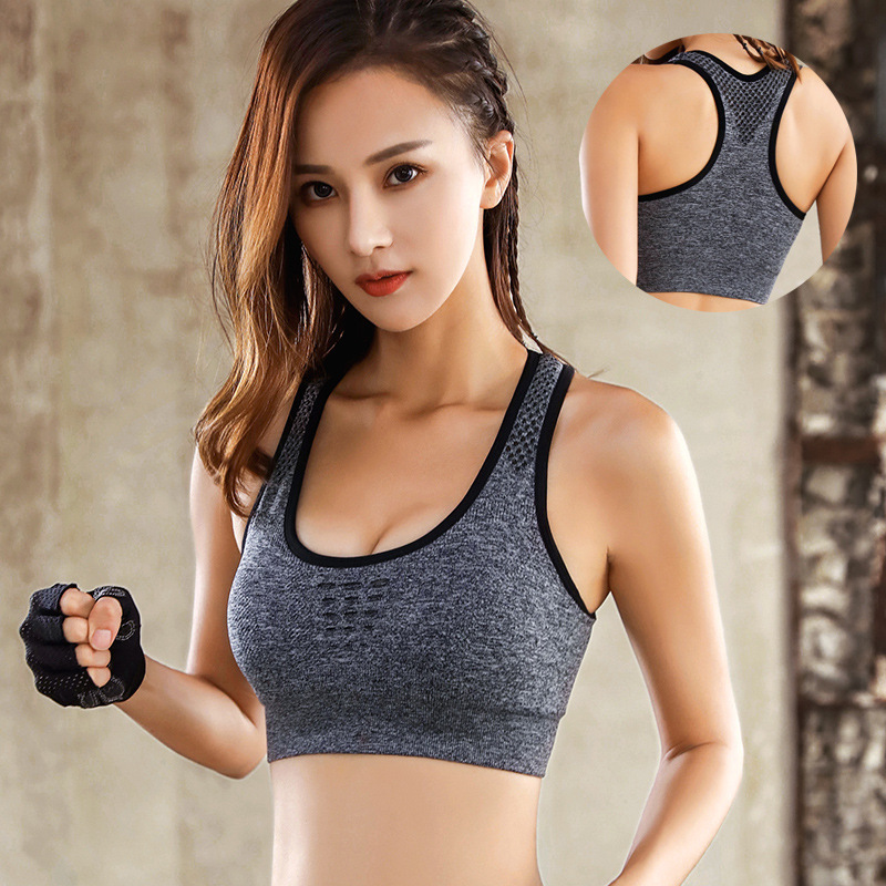 Running Top Women Professional Sport Bra for Fitness Workout Shirts Shockproof Yoga Bra Crop Push up Brassiere Activewear, Black
Running Top Women Professional Sport Bra for Fitness Workout Shirts Shockproof Yoga Bra Crop Push up Brassiere Activewear, Black