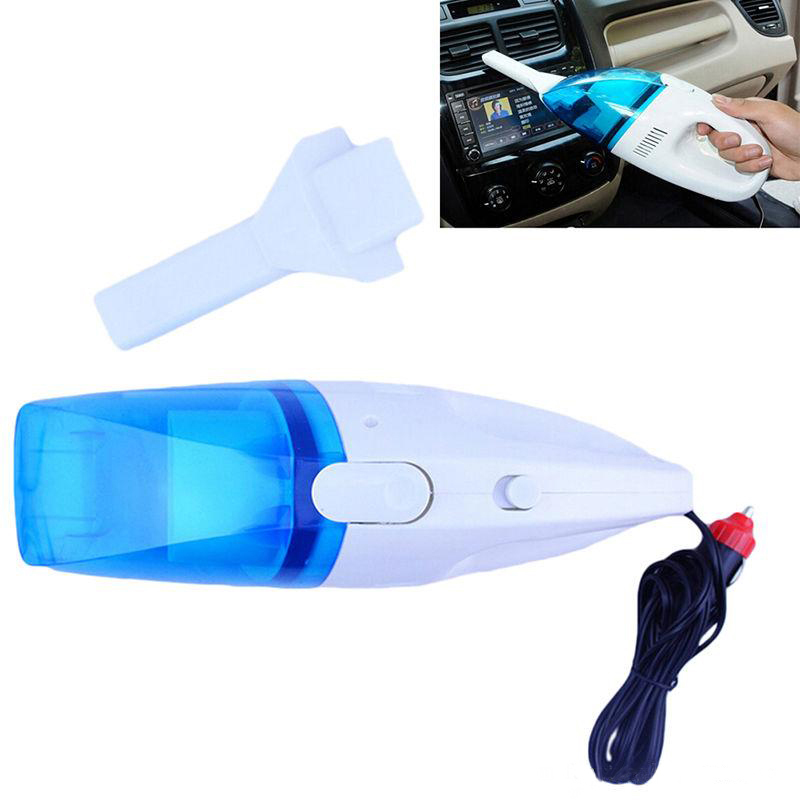 120W DC12V Mini Portable Car Vacuum Cleaner Wet And Dry Dual Purpose Dust Cleaning Tool Vehicle Care For Auto Home Office