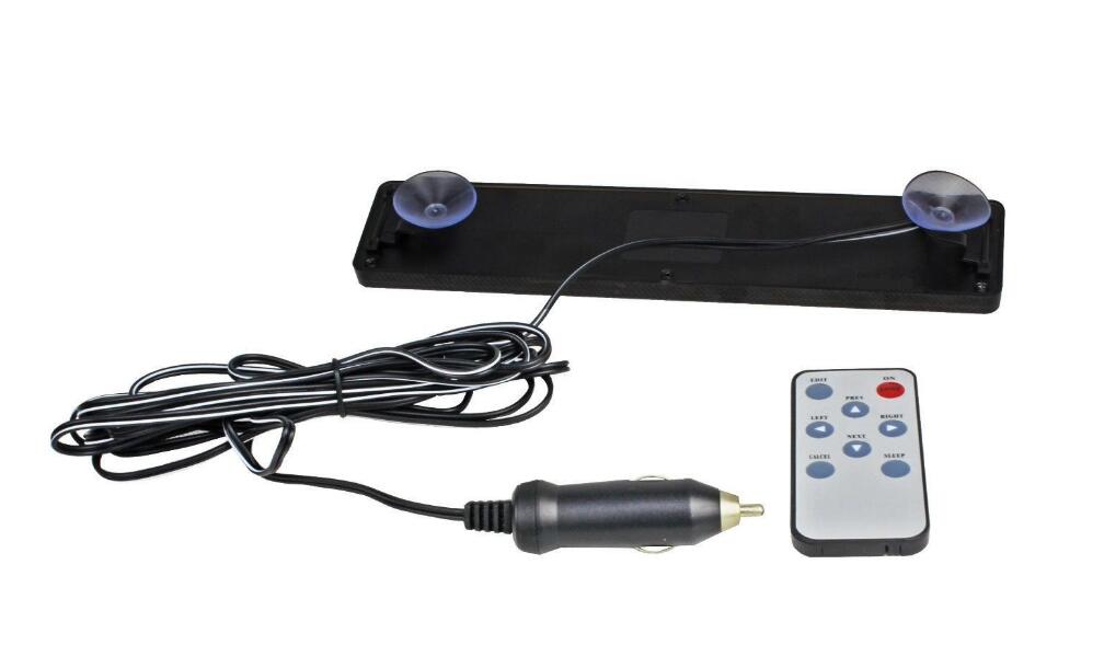 New Blue 12V Car LED Programmable Message Sign Scrolling Display Board With Remote LED display