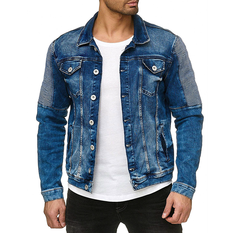 

Men Jacket Coat Streetwear Denim Jacket Chaqueta Hombre Veste Homme Jaqueta Jeans Masculina Outwear Clothes Cowboy Casual, Blue