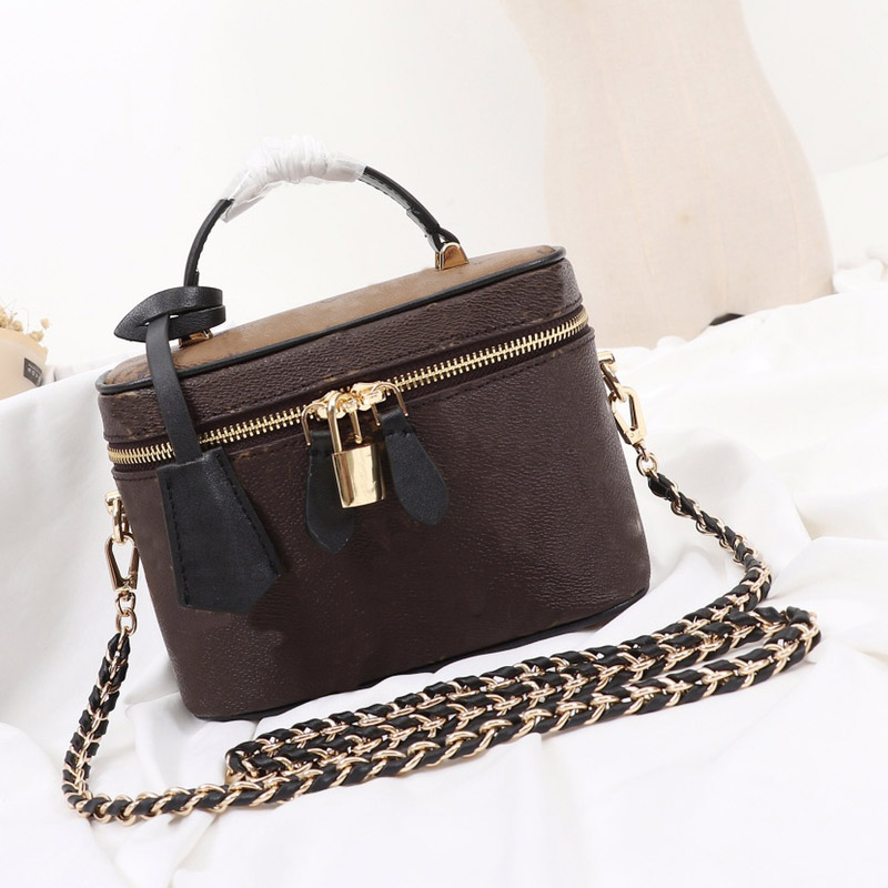 Handbags Purses Chain Bags Women Crossbody Bag Hihg Quality Fashion Genuine Leather Zipper Bags Box Package Lock Free Shipping, Brown 
Handbags Purses Chain Bags Women Crossbody Bag Hihg Quality Fashion Genuine Leather Zipper Bags Box Package Lock Free Shipping, Brown