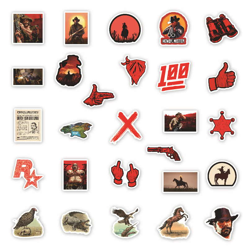 100pcs/Lot Top Game Characters Exciting Stickers Scrapbooking For Laptop Macbook Skateboard Guitar Luggage Motor Cycle