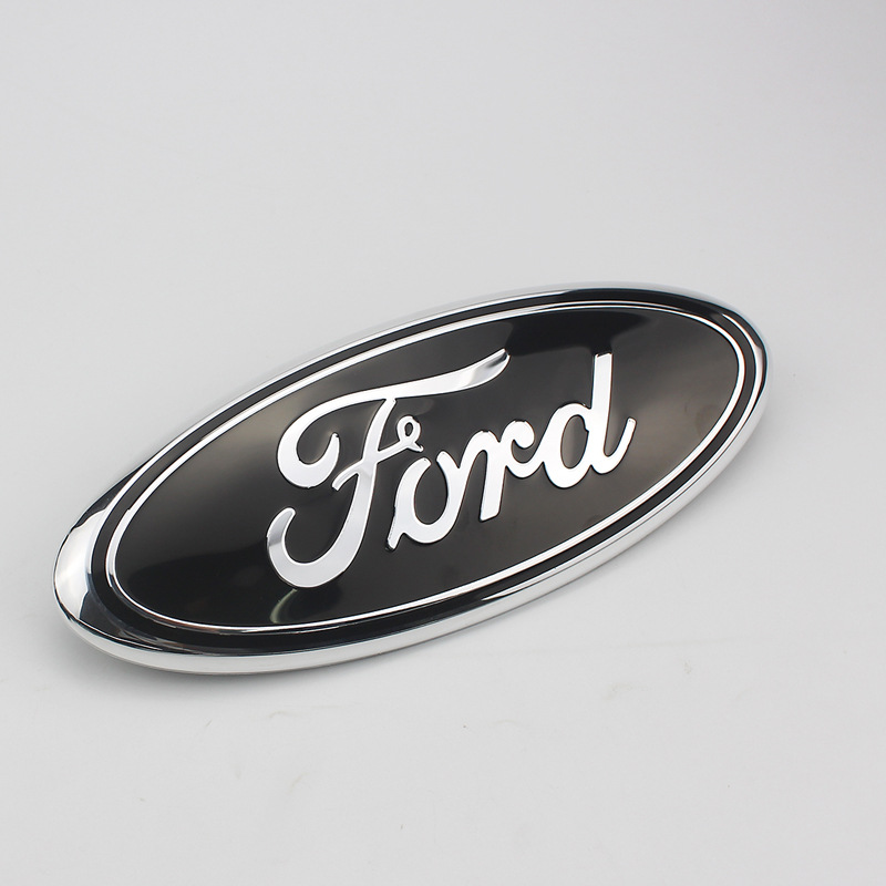 2025 new FIT For 9 Inch Front Hood Bonnet Emblem Badge and Rear Trunk Sticker F150 F250 Explorer auto 1489665 Free shipping