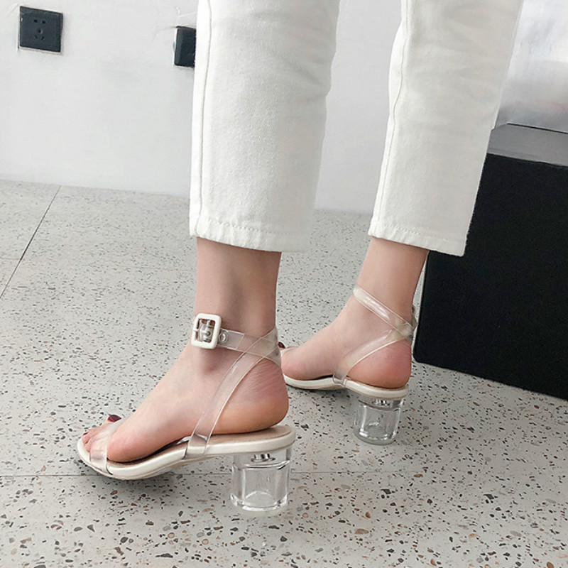 Womens Lucite Strappy Sandals Clear Block Chunky High Heels Open Toe Summer Dress Shoes Women Ladies Sandalia Feminina LU48, Black
Womens Lucite Strappy Sandals Clear Block Chunky High Heels Open Toe Summer Dress Shoes Women Ladies Sandalia Feminina LU48, Black