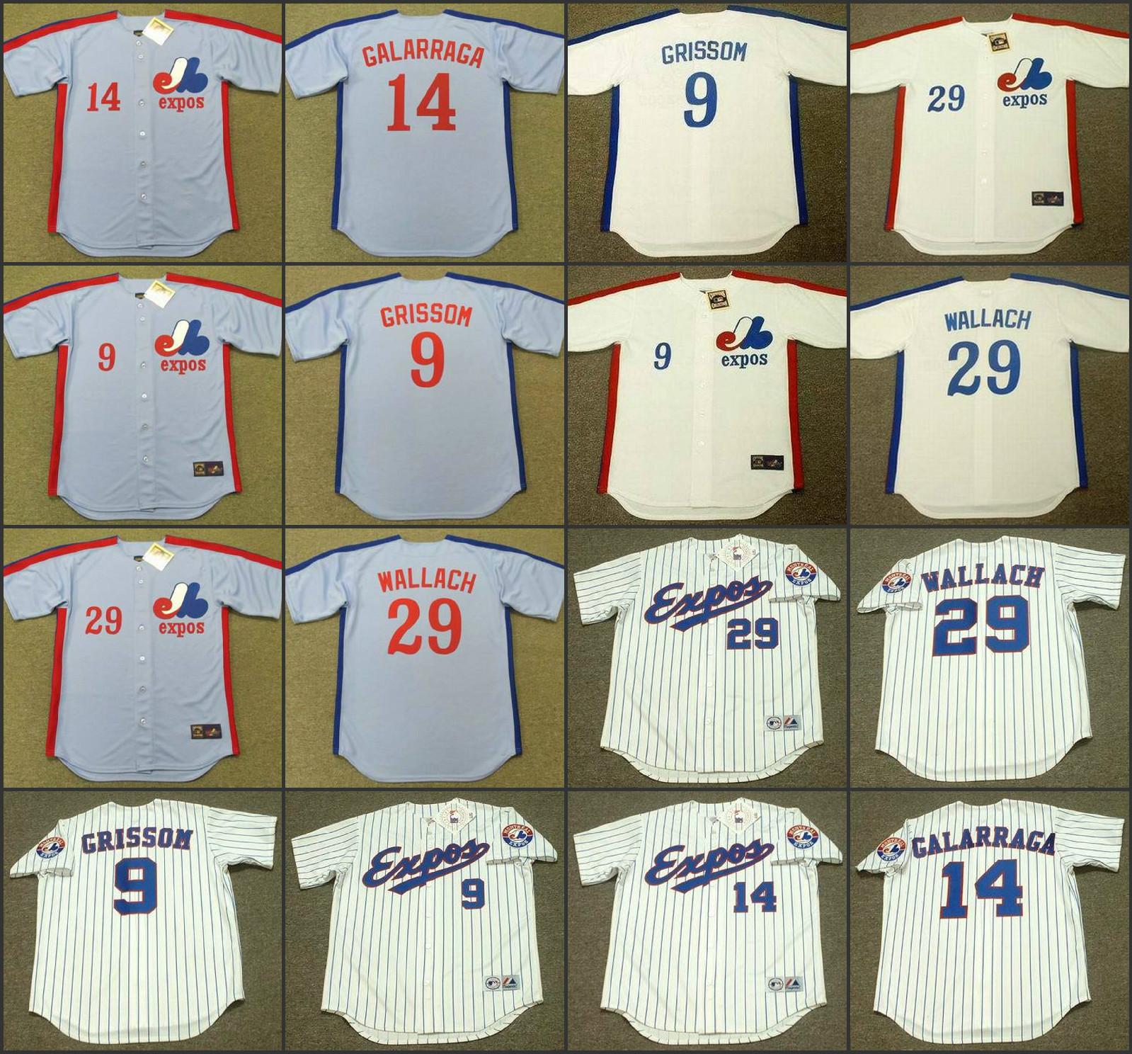 Montreal Expos 29 TIM WALLACH 14 ANDRES GALARRAGA 9 MARQUIS GRISSOM 8 GARY CARTER 10 ANDRE DAWSON DELINO DeSHIELDS baseball jersey 01
Montreal Expos 29 TIM WALLACH 14 ANDRES GALARRAGA 9 MARQUIS GRISSOM 8 GARY CARTER 10 ANDRE DAWSON DELINO DeSHIELDS baseball jersey 01