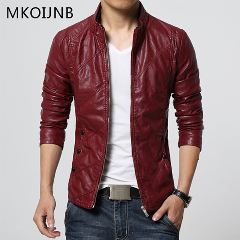 Leisure Coat Men 2018 New style Men Jacket Spring Autumn PU Leather Black&Wine Red Jackets Man Fashion Jean jacket clothes
Leisure Coat Men 2018 New style Men Jacket Spring Autumn PU Leather Black&Wine Red Jackets Man Fashion Jean jacket clothes