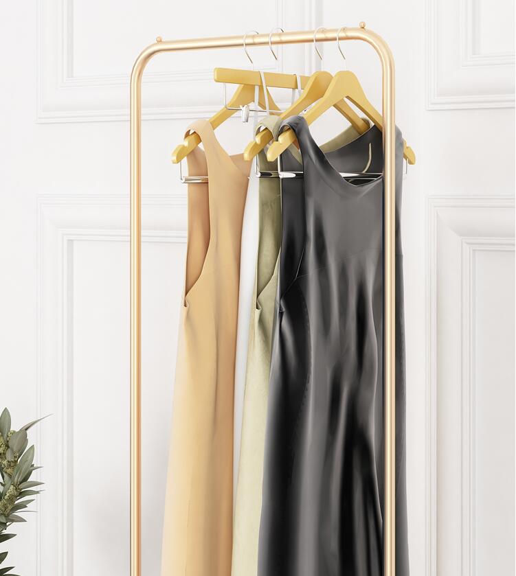 Marble metal coat hanger Bedroom Furniture living room simple modern coats hangers landing Bedside clothes rack