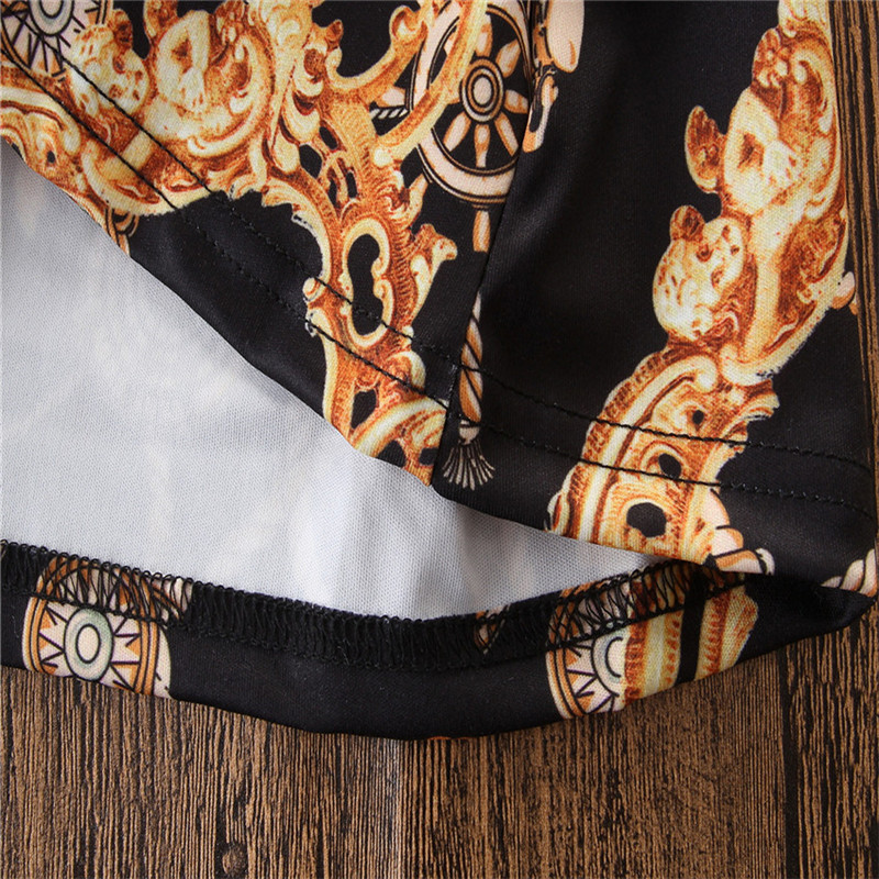 3pcs Toddler Baby Girl Clothes Set Stitching Horn Long-sleeved Bell Sleeve Pants Outfits Floral Printing Suit With Headband