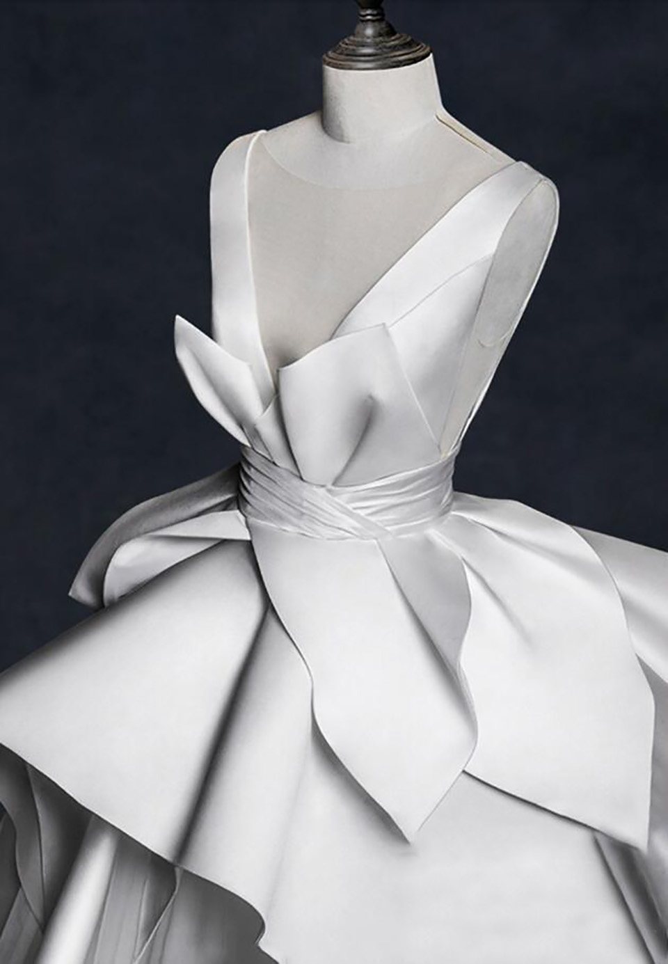 Ball Gown Wedding Gowns Custom Made Vintage Tired Skirt New Coming Wedding Dresses robes de soirée vestido de novia