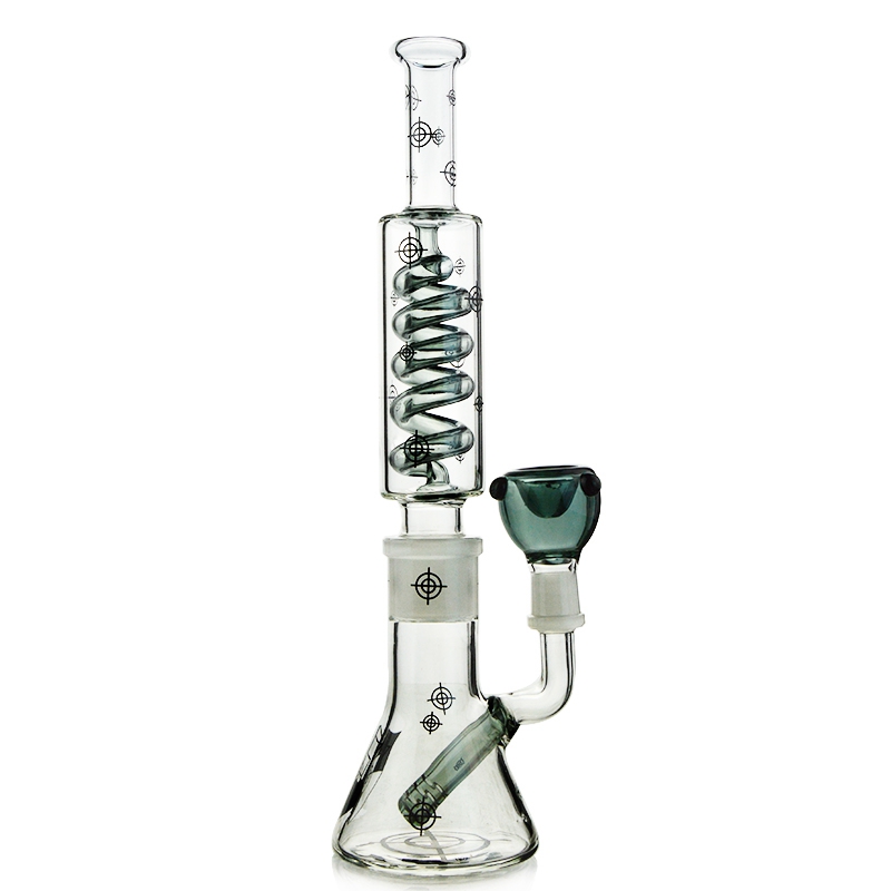 Freezable Glass Beaker Bongs Condenser Coil Oil Dab Rigs Diffused Downstem Water Pipes Build A Bong 14mm Male Joint With Bowl
Freezable Glass Beaker Bongs Condenser Coil Oil Dab Rigs Diffused Downstem Water Pipes Build A Bong 14mm Male Joint With Bowl