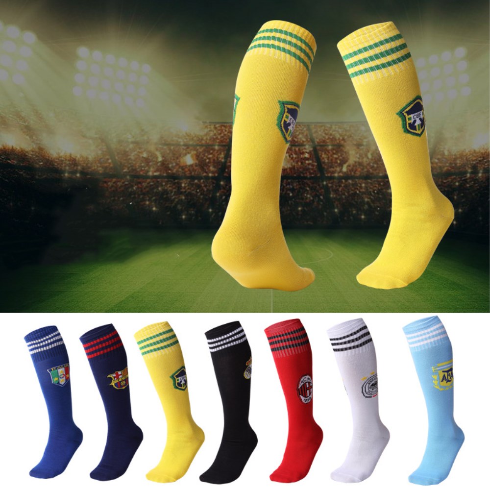Children Professional Sports Football Sock Kids Europe Soccer Club Knee High Breathable Training Outdoor Running Socks for Boy