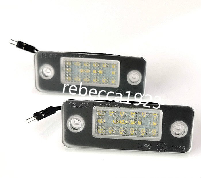 Car led license plate lamps For Audi A8 D3 (02-10) Factory Price Led number plate light 13.5V 6000K
Car led license plate lamps For Audi A8 D3 (02-10) Factory Price Led number plate light 13.5V 6000K