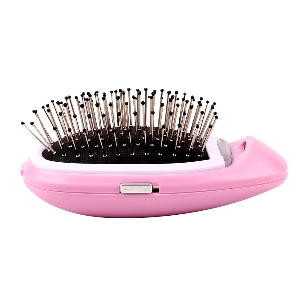 Portable Electric Ionic Hairbrush Negative Ions Hair Comb Brush Hair Modeling Styling Hairbrush