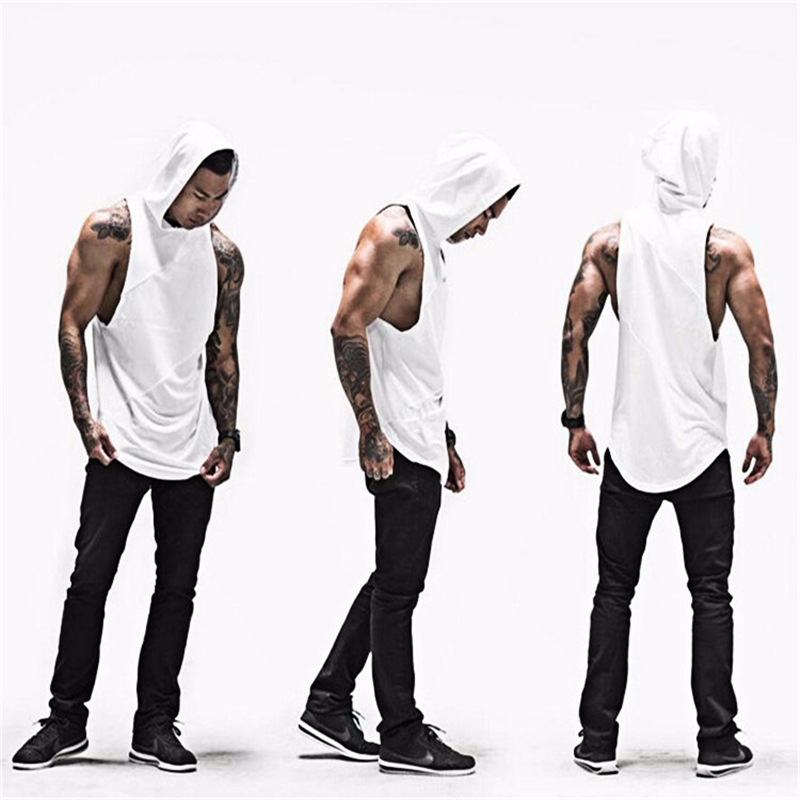 wholesale Clothing Fitness Tank Top Men Stringer Golde Bodybuilding Muscle Shirt Training Vest Undershirt Singlets