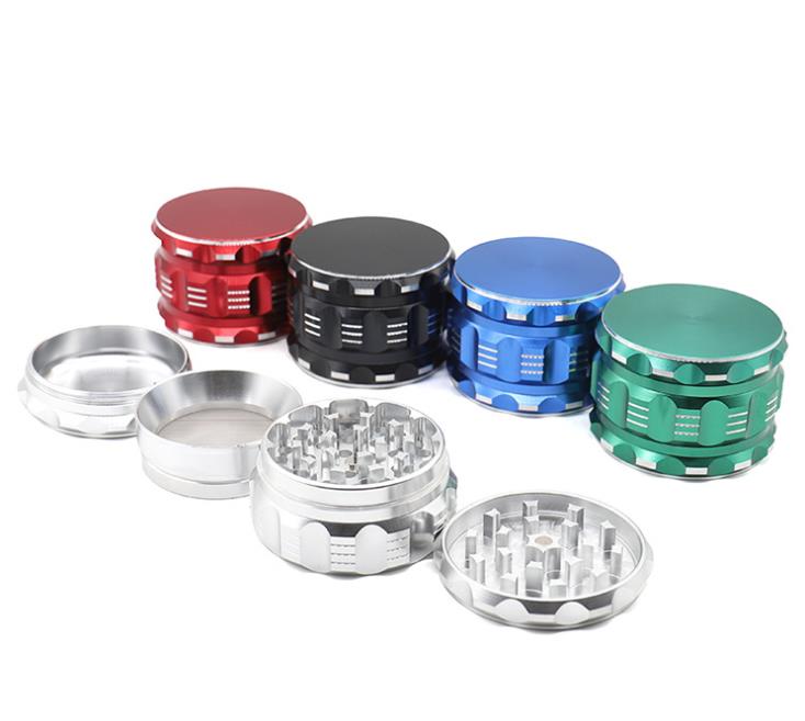 New Type of Multicolor Metal Acoustic Smoke Grinder with Four Layers, Three White Edges, 63mm Creative Smoke Grinder
New Type of Multicolor Metal Acoustic Smoke Grinder with Four Layers, Three White Edges, 63mm Creative Smoke Grinder