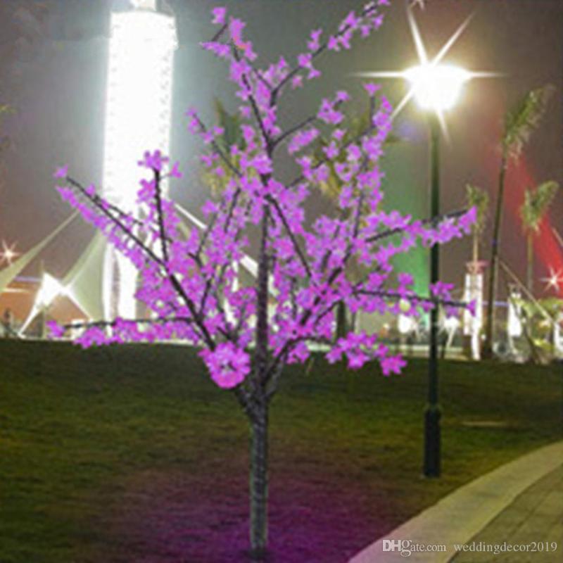 Christmas Decorations Holiday Light LED Cherry Blossom Tree 1.5m 1.8m Year Wedding Decorative Branches Lamp Outdoor Lighting