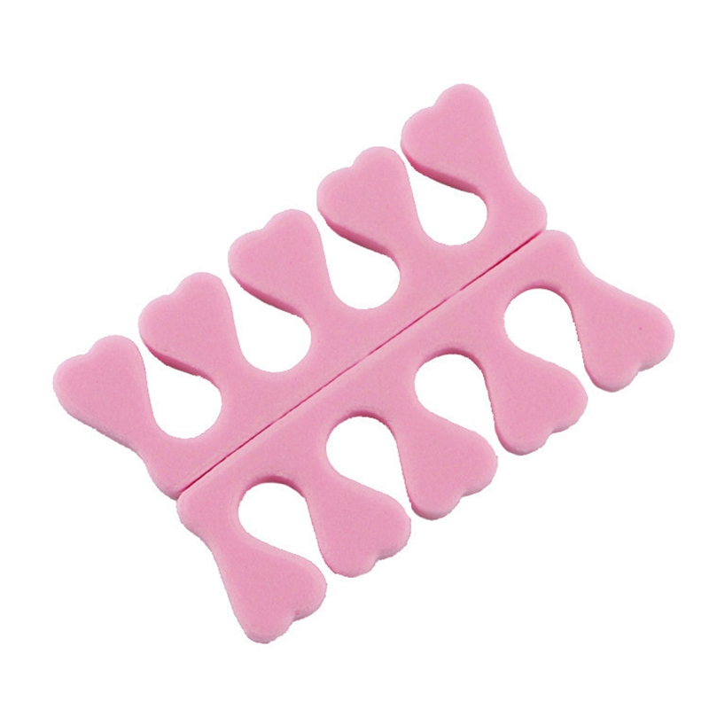 Nail Art Toe Separator Soft Sponge Form Toe Separators Finger Spacer For Manicure Pedicure Nail Tools Separador De Dedos Para Decoracion De Unas Zehen