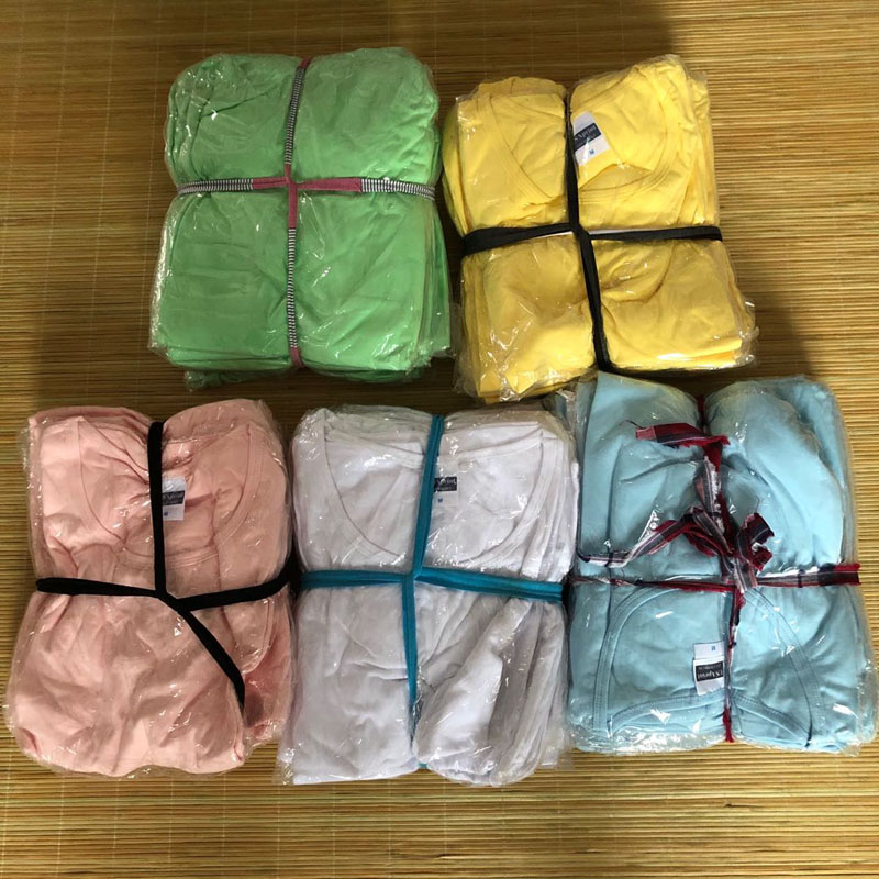 Clearance Item Girls T Shirts Summer Women Tees Tops 5 Solid Colors