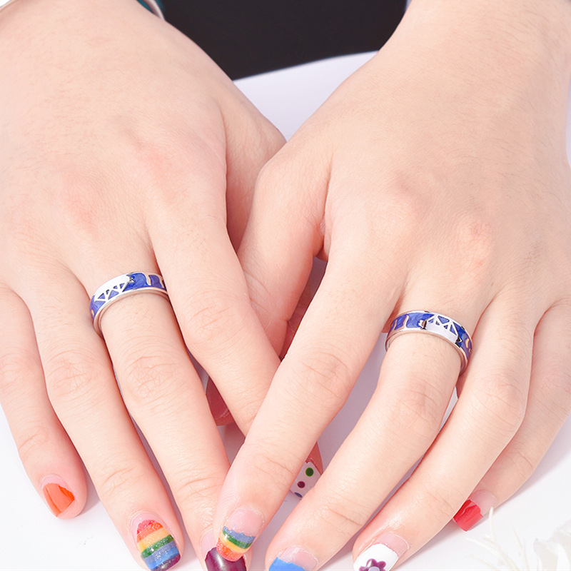 Starry Night Over the Rhone Van Gogh Jewelry Creative Personality Couple Rings for Women Men Romantic Wedding Engagement Rings
Starry Night Over the Rhone Van Gogh Jewelry Creative Personality Couple Rings for Women Men Romantic Wedding Engagement Rings