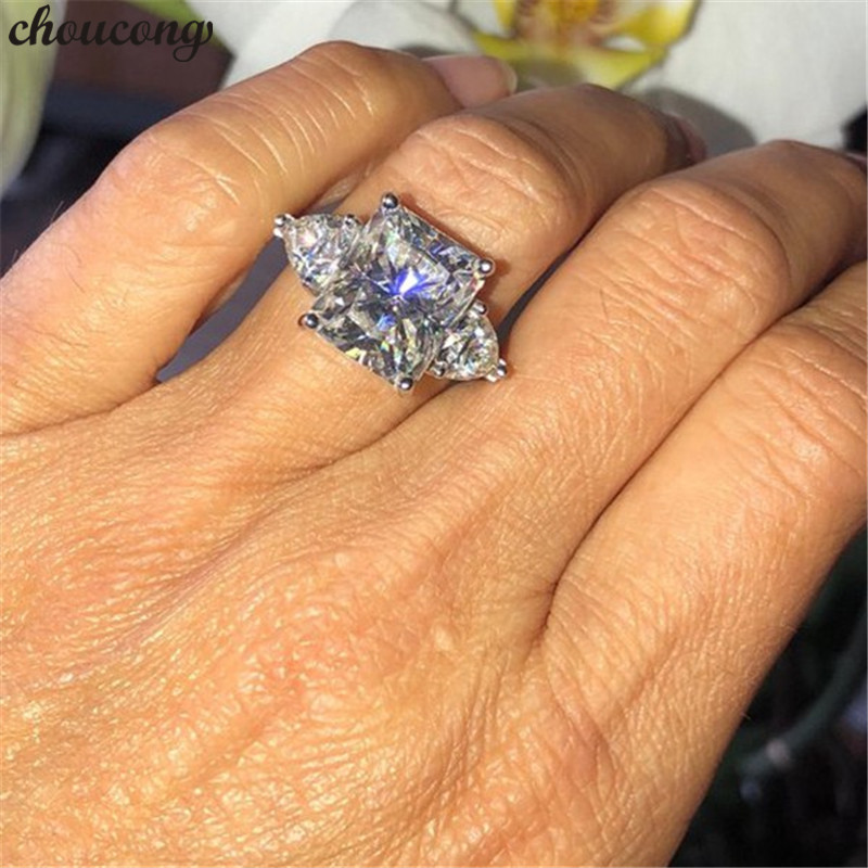 choucong Classic Ring 925 sterling Silver Princess cut 3ct Diamond Engagement Wedding Band Rings For Women Jewelry Gift
choucong Classic Ring 925 sterling Silver Princess cut 3ct Diamond Engagement Wedding Band Rings For Women Jewelry Gift
