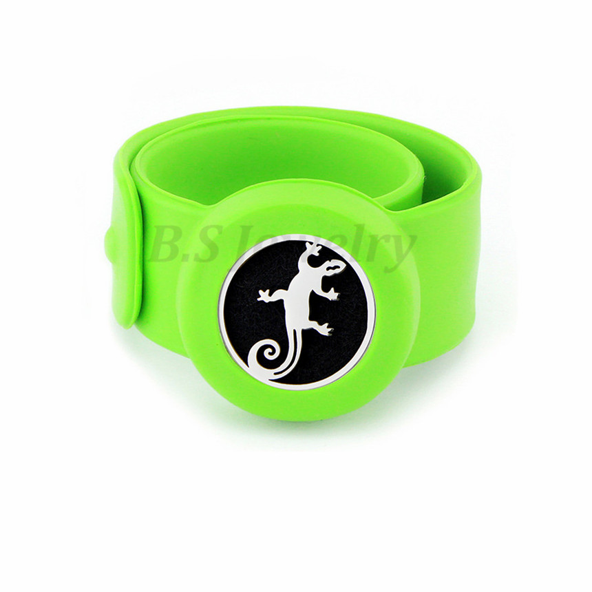 lizard 25mm Diffuser locket Kids Mosquito Repellent Bracelet Essential Oil Diffuser Locket Stretchable Silicone Slap Bracelet Free 10pads
lizard 25mm Diffuser locket Kids Mosquito Repellent Bracelet Essential Oil Diffuser Locket Stretchable Silicone Slap Bracelet Free 10pads