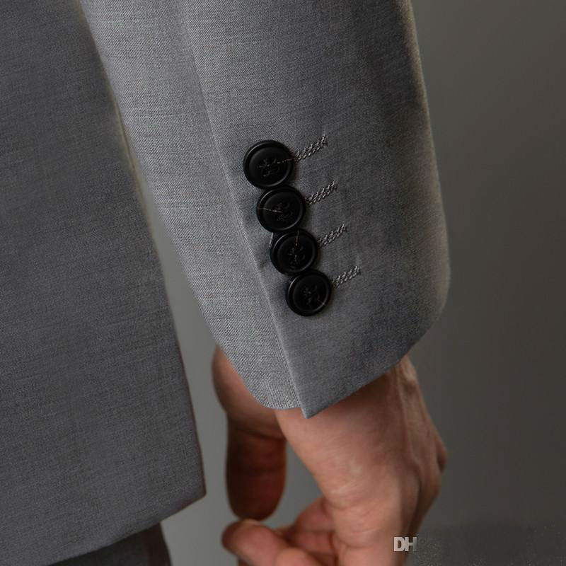 Classic Silver Navy Red Mens Wedding Tuxedos Bridegroom Men Bestmens Formal Wedding Suits Blazers High Quality Custom Made