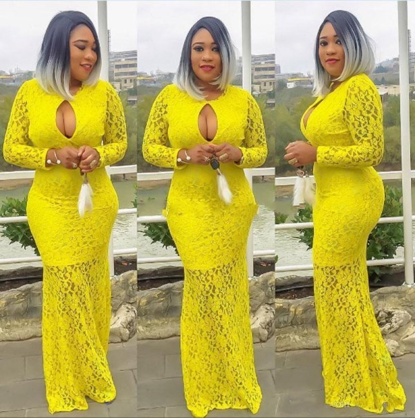 2019 African Lace Yellow Prom Dresses Mermaid Mix and Match Styles Long Sleeves Formal Evening Gowns