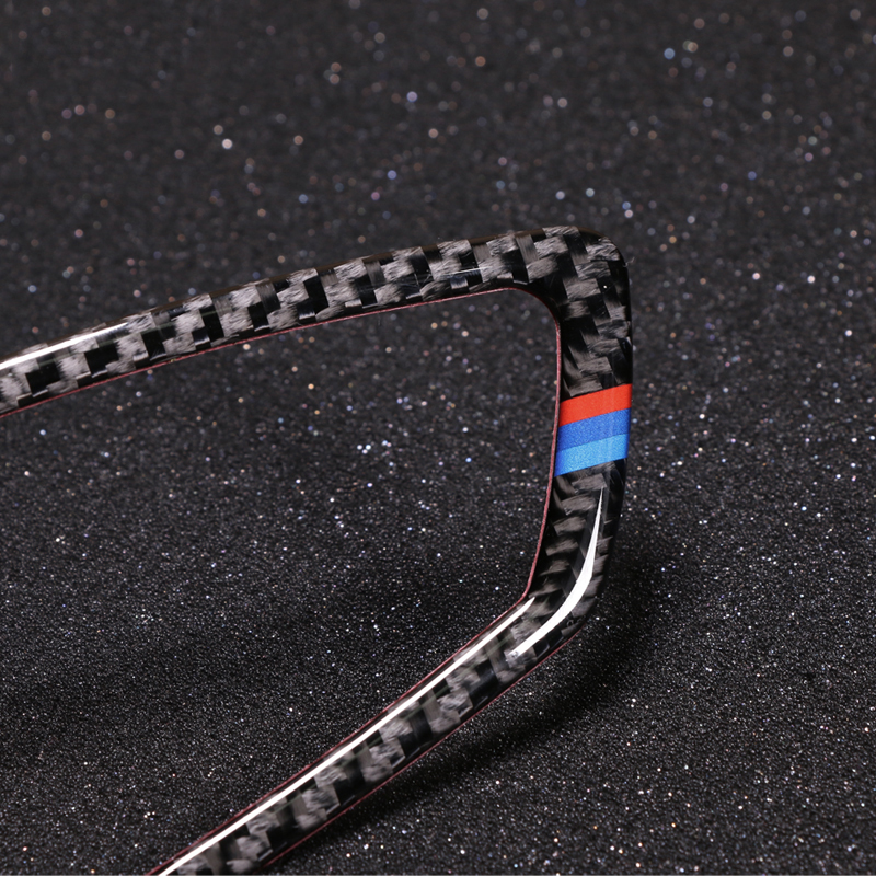 Carbon Fiber Car Interior Door Handle Cover Trim Door Bowl Decals and sticker For BMW E90 E92 E93 3 series 2005-2012 accessories
