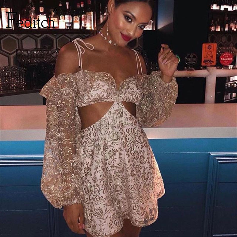 Feditch 2020 Spaghetti Strap A-Line Chiffon dress Solid Floral Print Hollow Out summer dress Short Night Club Sexy dresses Women, Champagne
Feditch 2020 Spaghetti Strap A-Line Chiffon dress Solid Floral Print Hollow Out summer dress Short Night Club Sexy dresses Women, Champagne