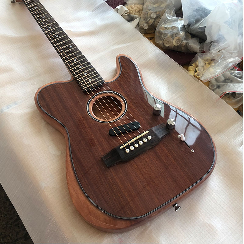 Factory outlets, electric guitar, acoustic guitar dual-purpose guitar, rose wood fingerboard, rose wood bridge, postage
Factory outlets, electric guitar, acoustic guitar dual-purpose guitar, rose wood fingerboard, rose wood bridge, postage