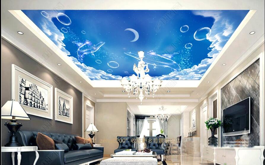 3d ceiling murals wallpaper custom photo Cartoon blue sky white cloud whale painting room home decor 3d wall murals wallpaper for walls 3 d, Non-woven
3d ceiling murals wallpaper custom photo Cartoon blue sky white cloud whale painting room home decor 3d wall murals wallpaper for walls 3 d, Non-woven