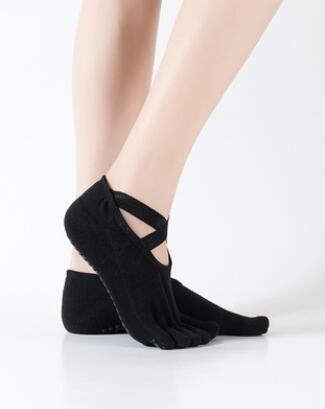 Hot Sale-nce bipedal sports five fingers socks professional anti-skid yoga socks five toes cross