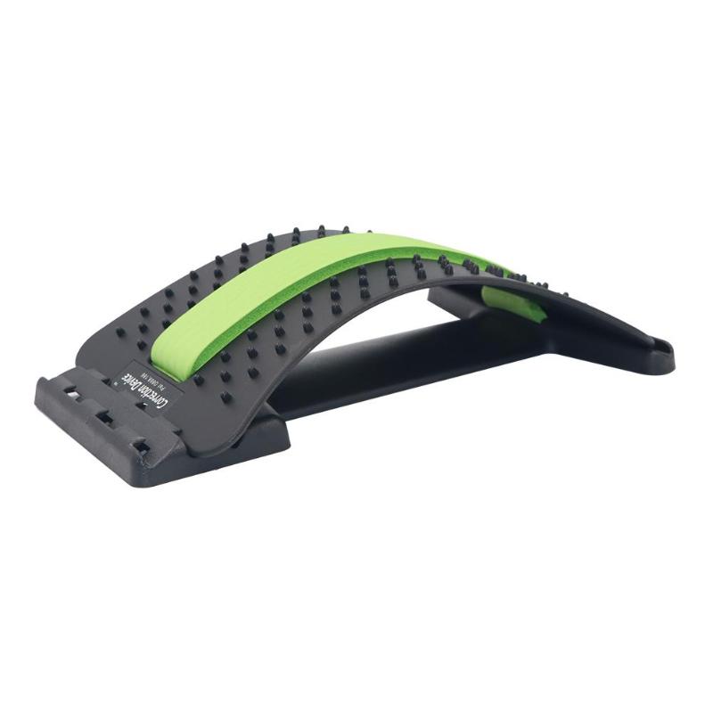 Back Stretching Board Prevention Lumbar Disc Stretcher Stretching Device Waist Neck Relax Mate Pain Relief Chiropractic