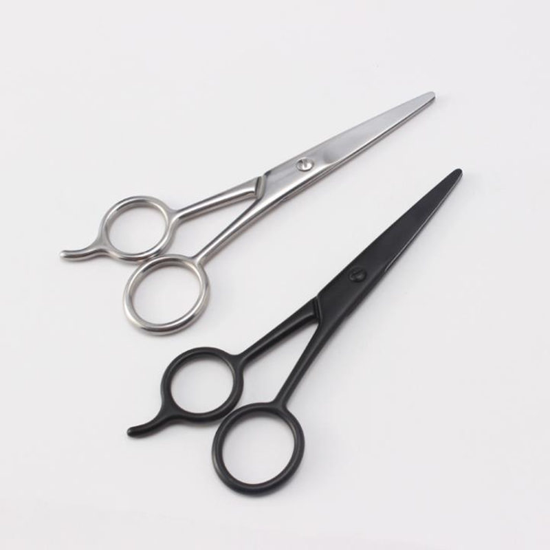 Stainless Steel Beard Scissor Hair Trimmer Beard Mustache Shaving Shear Scissor Eyebrow Bang Scissor Men Beard Shaver Tools F3851