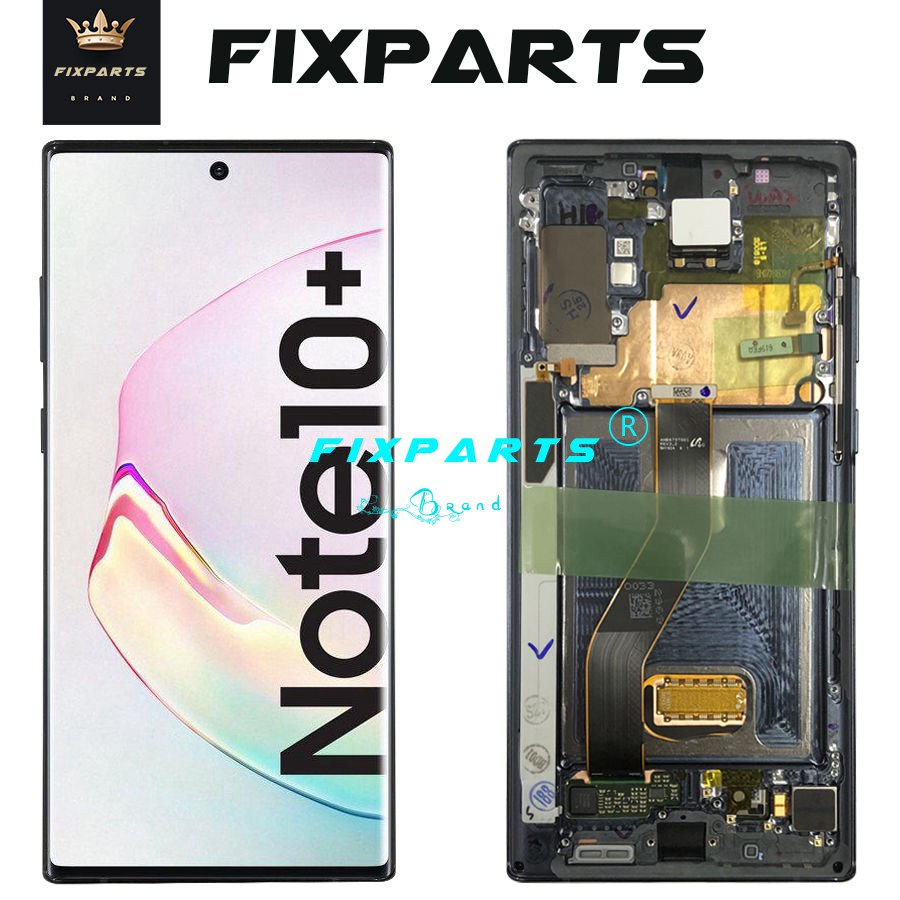 

For 6.8" Samsung Galaxy NOTE 10 Plus Note10+ S10 S10 5G S20U LCD Display Touch Screen Digitizer Assembly DS For SAMSUNG NOTE 10 + N9750 LCD