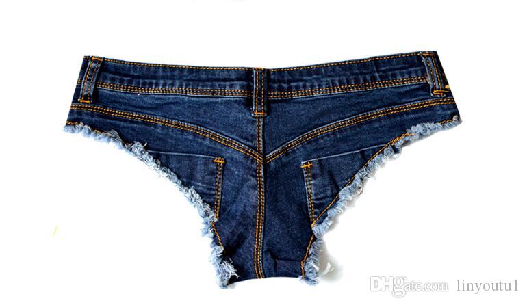 2020 women jeans Shorts Micro Sexy Hot Mini Denim Shorts Women Low Waist Summer Jeans Short Feminino 2019