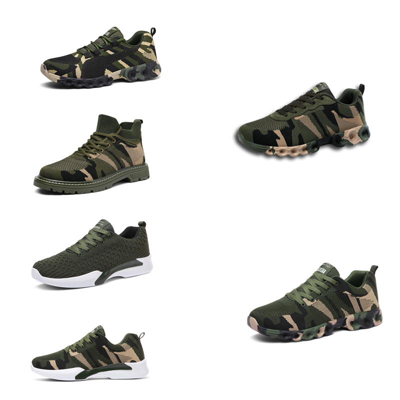 New No-Brand Designer Shoes Men Women Sports Shoes Camouflage Army Green Outdoor Trainer Siez 35-44 Style 17, Item #2
New No-Brand Designer Shoes Men Women Sports Shoes Camouflage Army Green Outdoor Trainer Siez 35-44 Style 17, Item #2