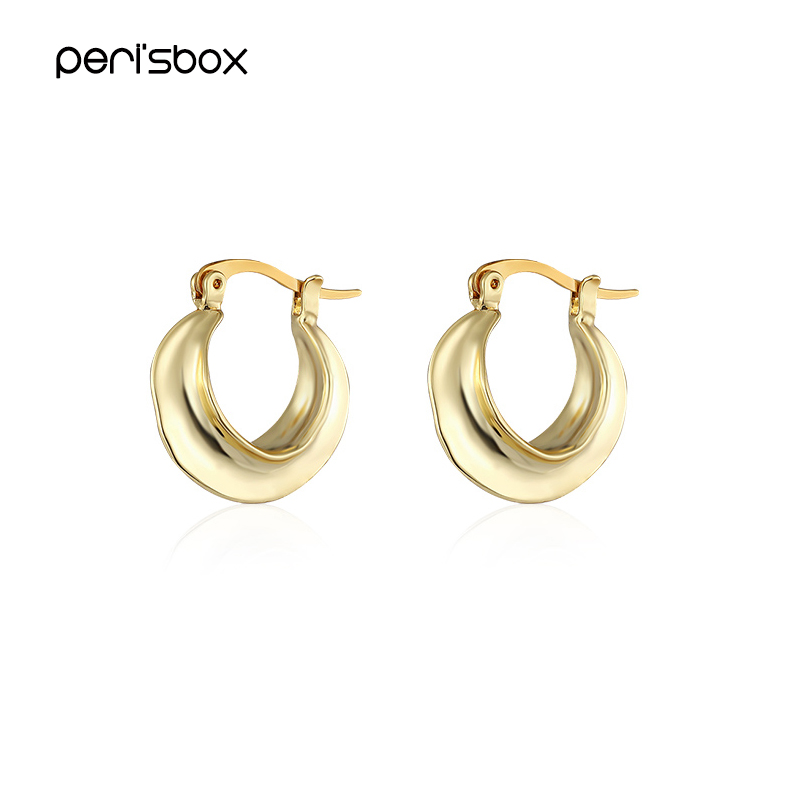 Charm Peri'sBox Gold Sliver Color Metal Small Hoop Earrings For Women Minimalist Geometric Hoops Boho Charms Bijoux
Charm Peri'sBox Gold Sliver Color Metal Small Hoop Earrings For Women Minimalist Geometric Hoops Boho Charms Bijoux