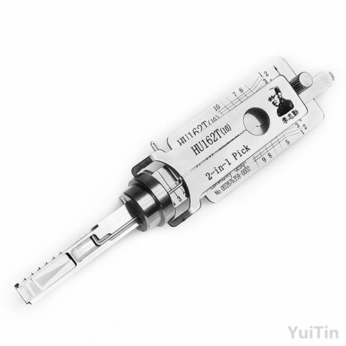 New LISHI HU162T(10) Auto Locksmith Tools Newest 2 in 1 Auto Pick and Decoder Locksmith Tools
New LISHI HU162T(10) Auto Locksmith Tools Newest 2 in 1 Auto Pick and Decoder Locksmith Tools