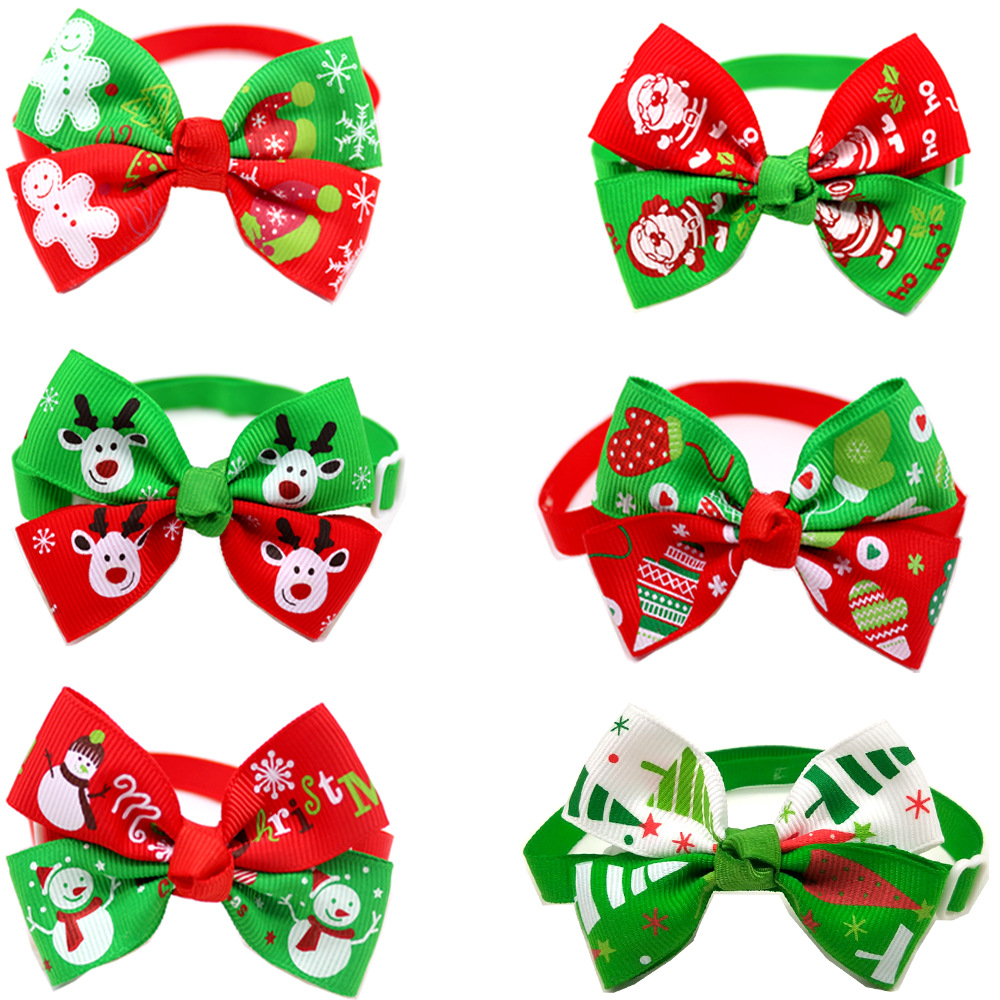 New Christmas pet collar two-tone adjustable pet necklace Santa Claus snowman pattern Christmas Tie for cat dog puppy Christmas decors A07
New Christmas pet collar two-tone adjustable pet necklace Santa Claus snowman pattern Christmas Tie for cat dog puppy Christmas decors A07