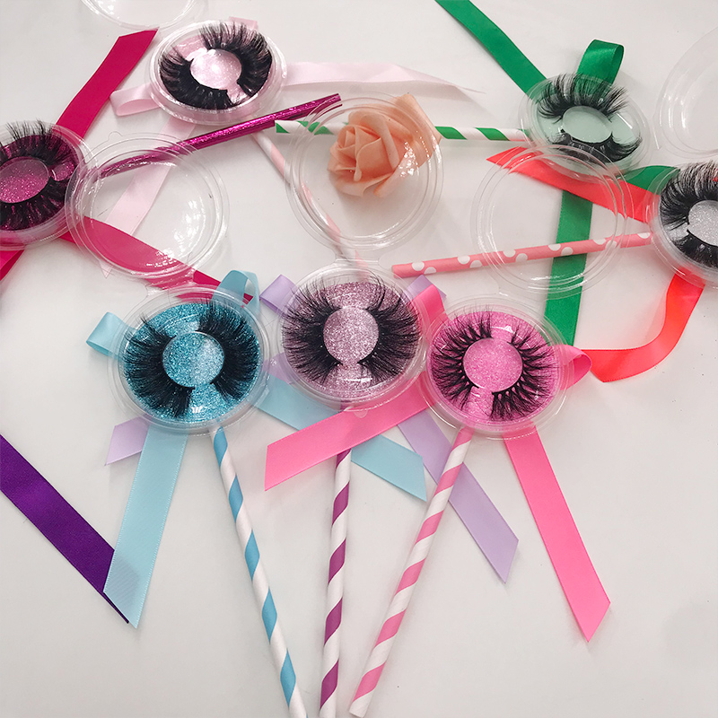 25mm Mink Eyelash With Color Lollipop Box Accept Custom Logo 3D 5D Mink Lashes Free Shipping
25mm Mink Eyelash With Color Lollipop Box Accept Custom Logo 3D 5D Mink Lashes Free Shipping
