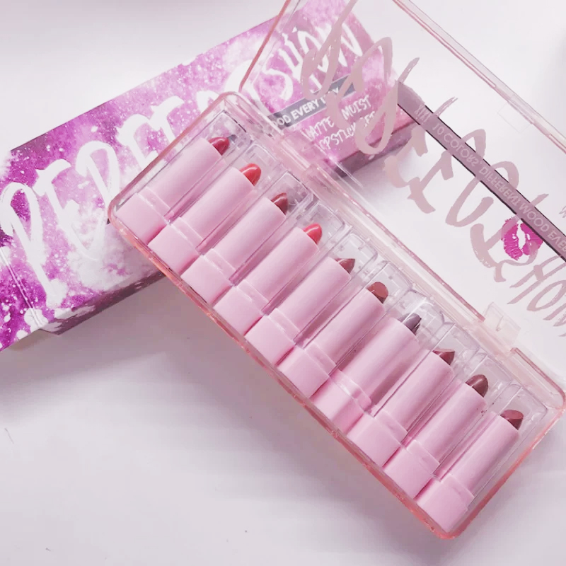 Matte Lipstick Lip tint waterproof Long lasting lipstick set matte Lips makeup Liquid gifts for women TSLM1