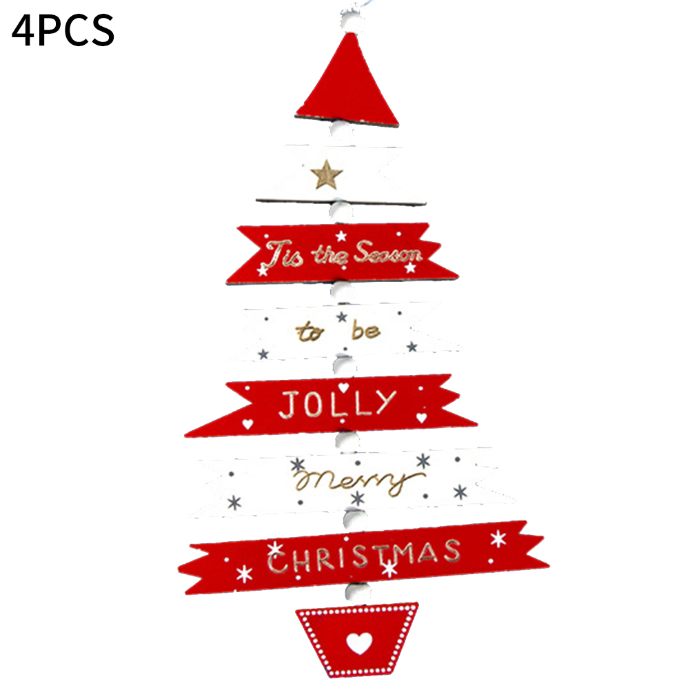 4Pcs Craft Christmas Trees Toy Wooden Holiday Hanging Ornament Festival Color Painting Kids Gift Home Garden Party Pendant
4Pcs Craft Christmas Trees Toy Wooden Holiday Hanging Ornament Festival Color Painting Kids Gift Home Garden Party Pendant