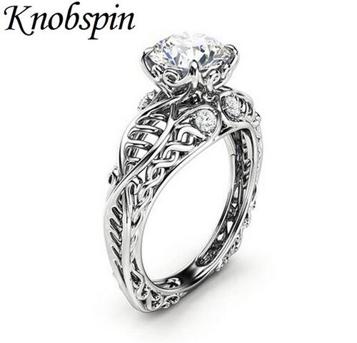 New European Creative Fashion Flower Pattern Zircon Ring for Women Simple Silver Color Wedding Anniversary Ring Jewelry anillos
New European Creative Fashion Flower Pattern Zircon Ring for Women Simple Silver Color Wedding Anniversary Ring Jewelry anillos