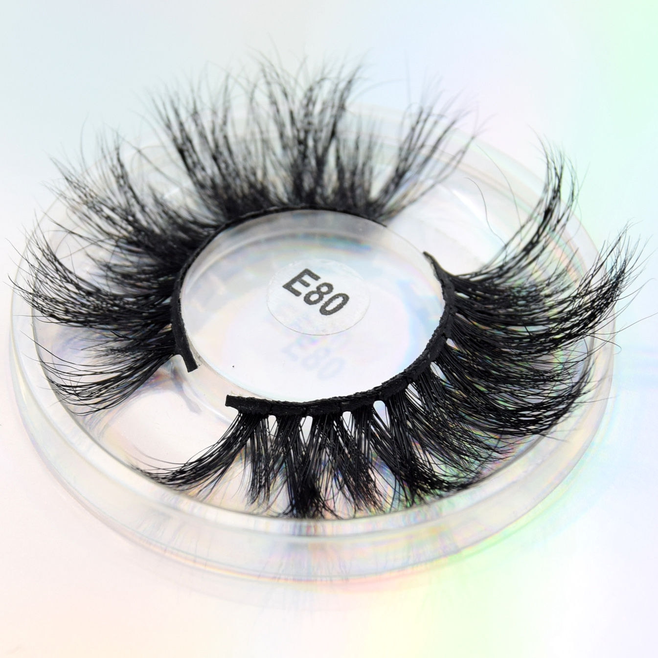 New 3D 25mm Lashes Mink Dramatic Volume Eyelashes Crisscross Fake Eyelashes Cruelty Free Real M Eyelash Makeup