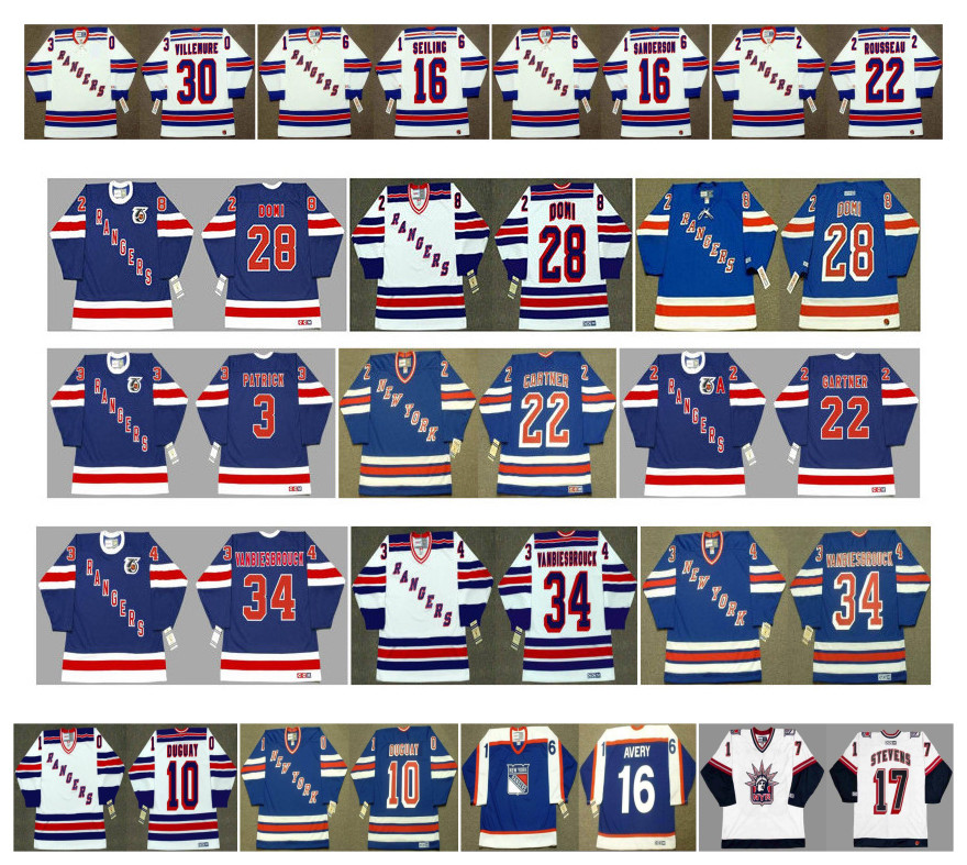 Retro New York Rangers Jersey 22 Mike Gartner 28 Tie Domi 30 Gilles Villemure 16 ROD SEILING 16 DEREK SANDERSON 22 BOBBY ROUSSEAU CCM Hockey, As pic
Retro New York Rangers Jersey 22 Mike Gartner 28 Tie Domi 30 Gilles Villemure 16 ROD SEILING 16 DEREK SANDERSON 22 BOBBY ROUSSEAU CCM Hockey, As pic